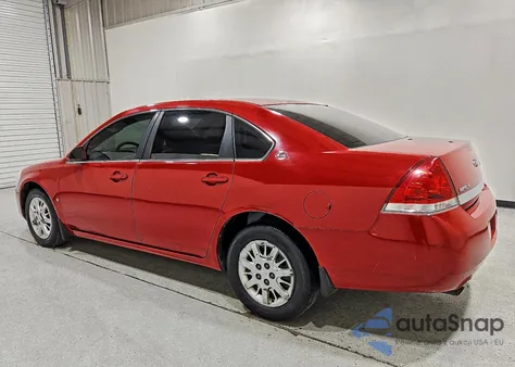 2008 Chevrolet Impala Police z USA, uszkodzony, nr VIN 2G1WS583789177655